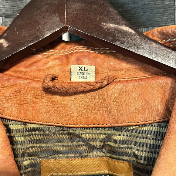 Vintage! Men’s XL Robert Comstock Vertical genuine leather. Great condition! - Picture 2 of 11